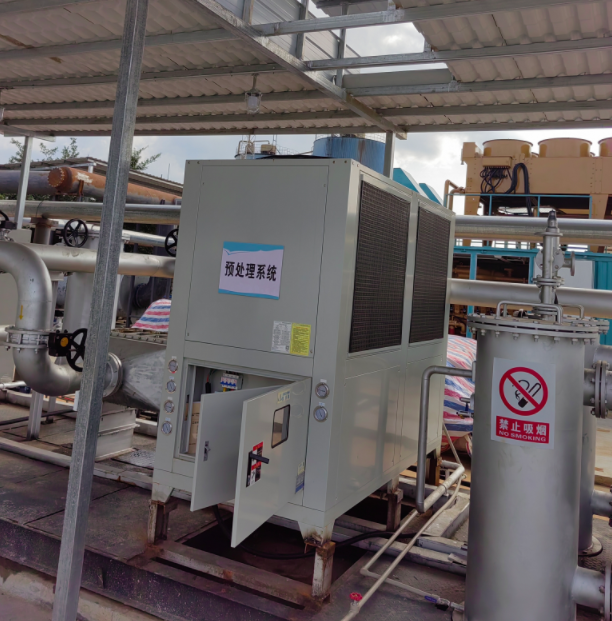 風(fēng)冷式非防爆區(qū)沼氣冷干機應(yīng)用案例